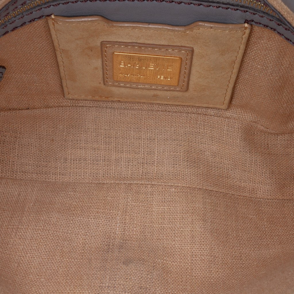 Fendi Leather Baguette Satchel - 4