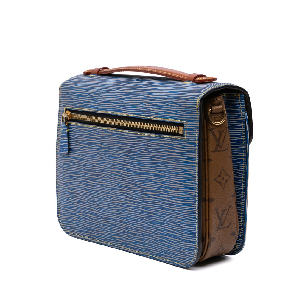 Louis Vuitton Epi Denim Pochette Metis - Back view