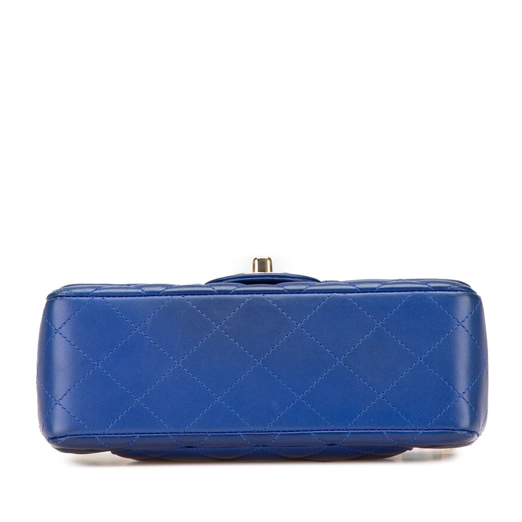 Chanel Mini Rectangular Classic Lambskin Single Flap - 3