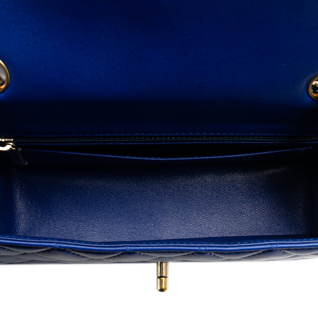 Chanel Mini Rectangular Classic Lambskin Single Flap - 4