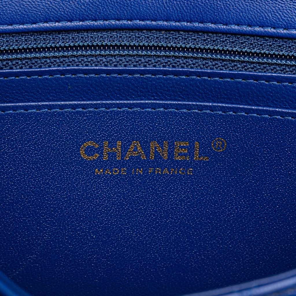 Chanel Mini Rectangular Classic Lambskin Single Flap - 5