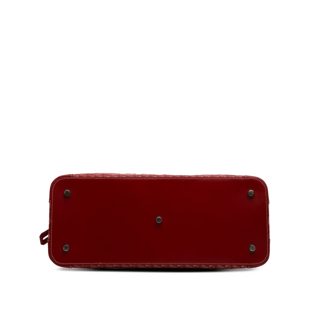 Goyard Goyardine Vendome GM Red Canvas Good - Inside View