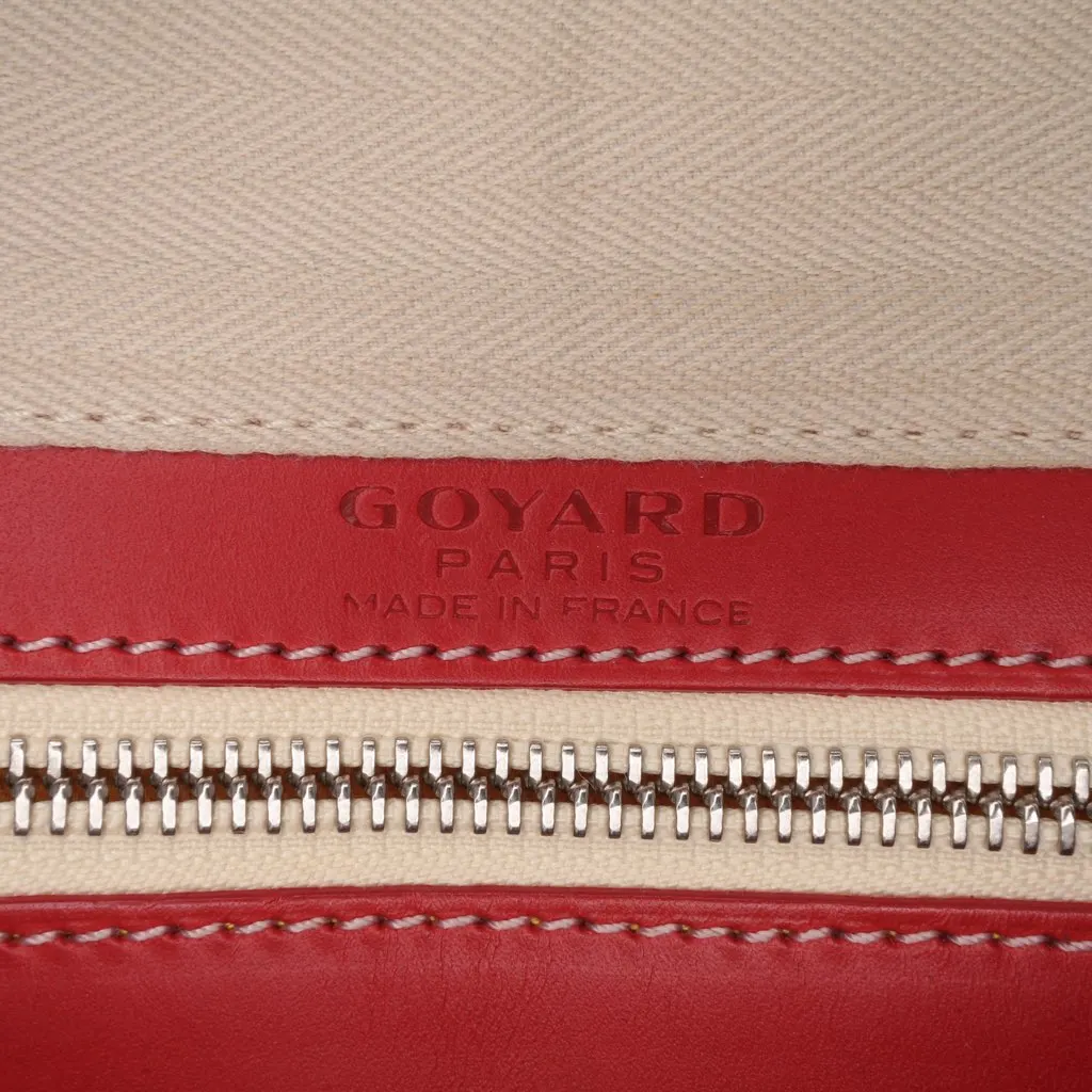 Goyard Goyardine Vendome GM Red Canvas Good - Box View