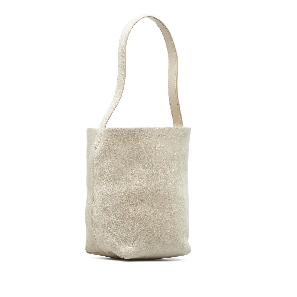 The Row Small N/S Park Suede Tote - 3