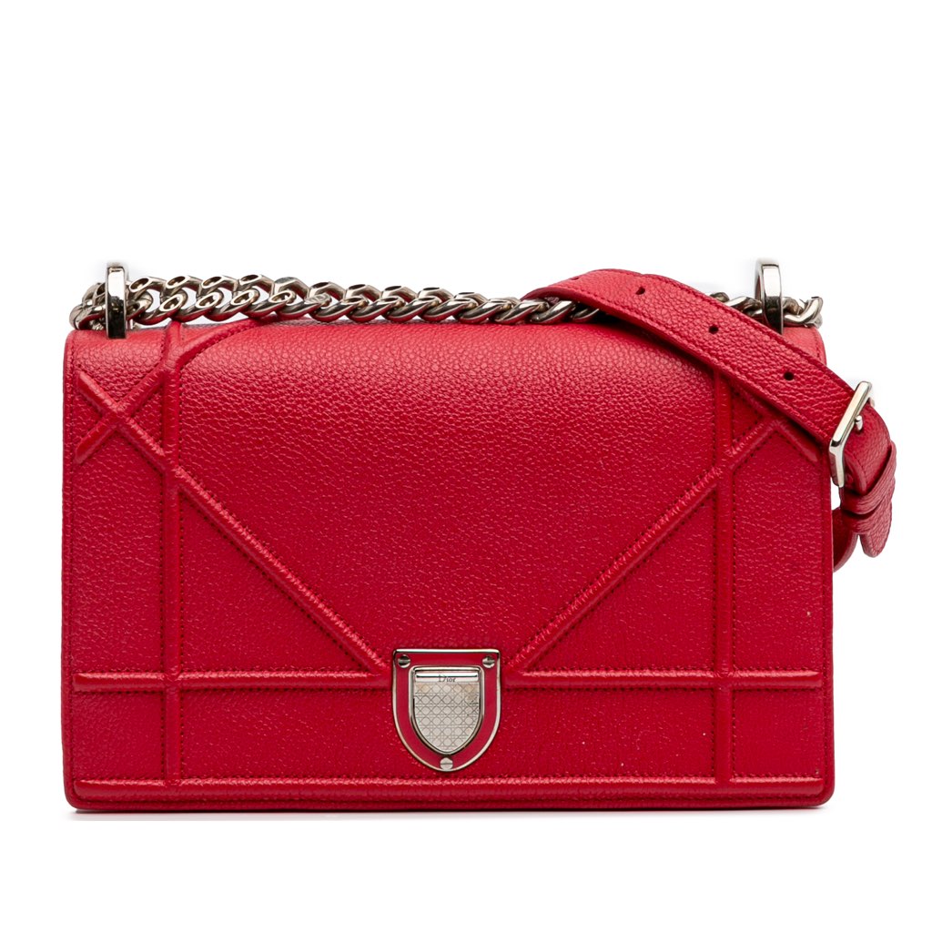 Dior Small Grained Calfskin Diorama Flap
