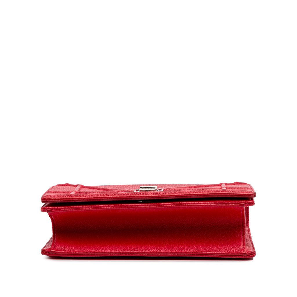 Dior Small Grained Calfskin Diorama Flap - 3