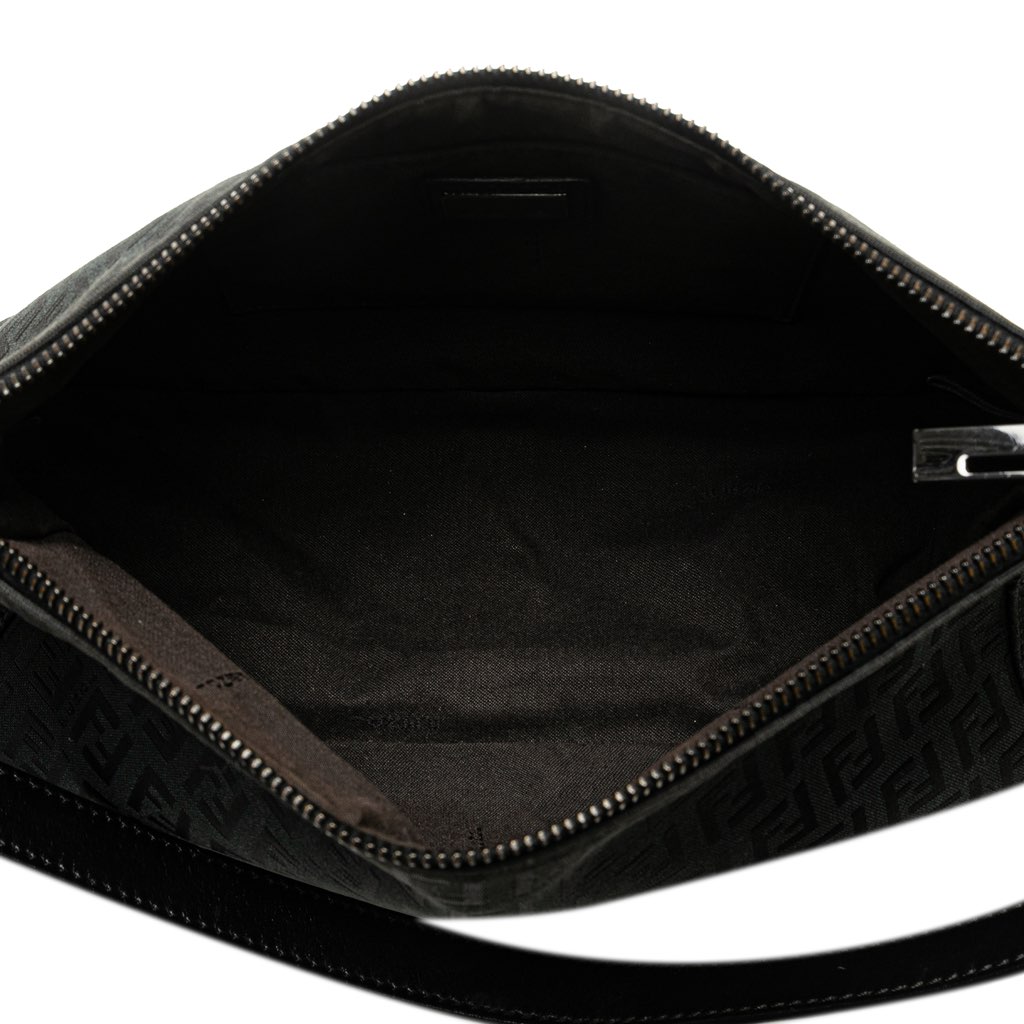 Fendi Zucchino Canvas Shoulder Bag - 4