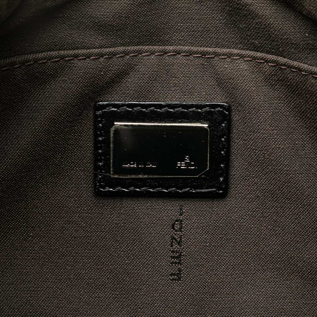 Fendi Zucchino Canvas Shoulder Bag - 5