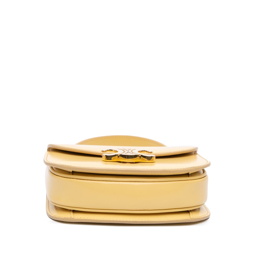 Celine Mini Triomphe Leather Besace Clea Satchel - 3