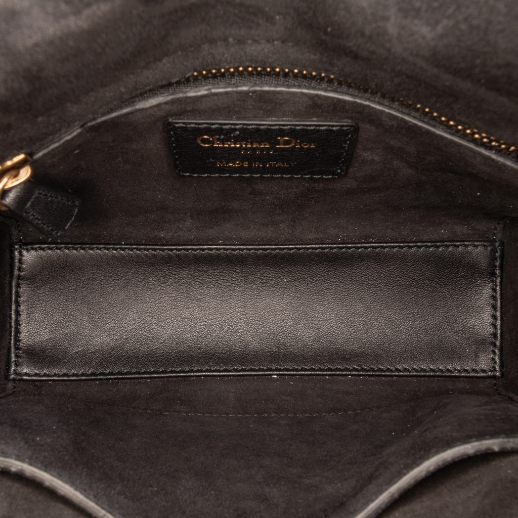 Dior Mini Embroidered Canvas Swords Lady Dior - 4