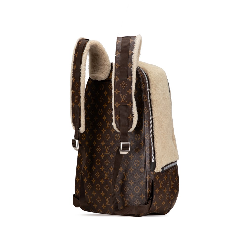 Louis Vuitton Marc Newson Monogram Shearling Backpack - 2