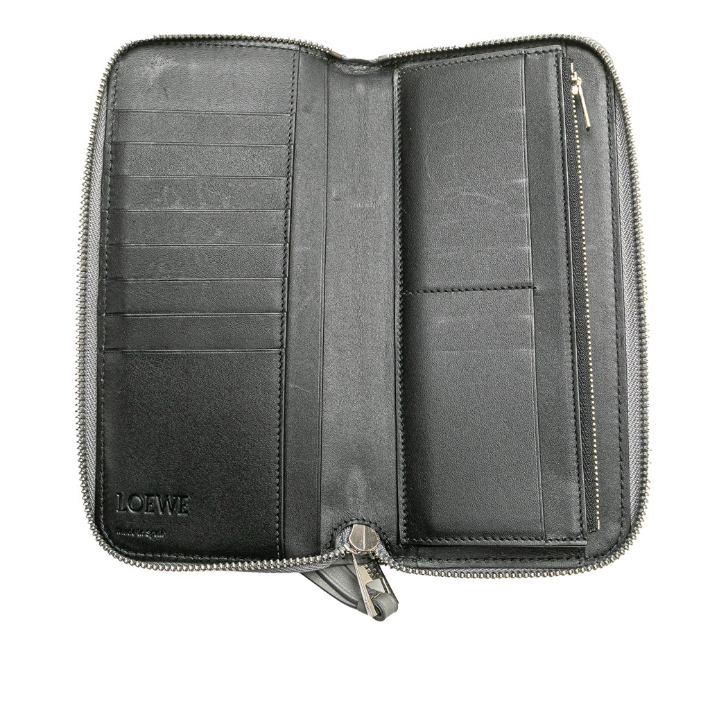 Loewe Puzzle Edge Zipped Open Wallet - 4
