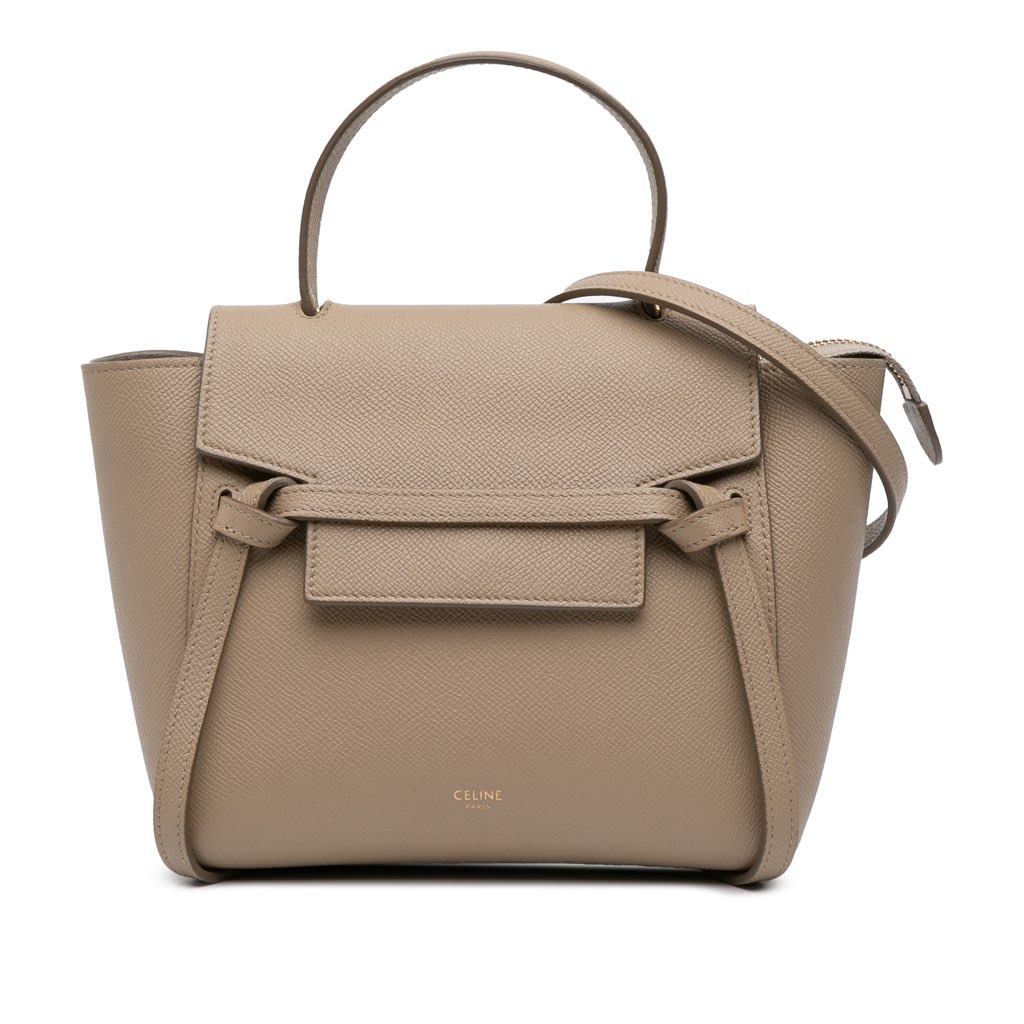 Celine Nano Grained Calfskin Belt Bag