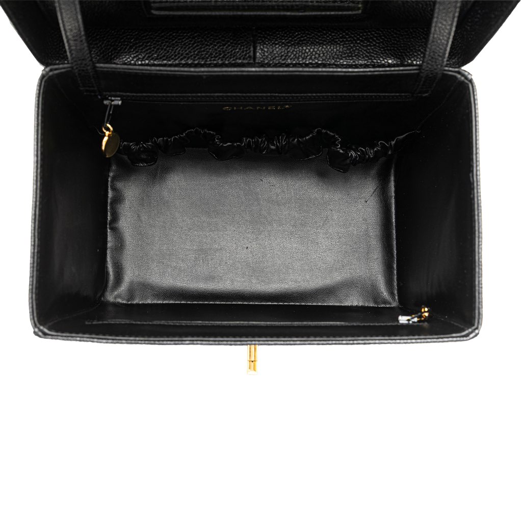 Chanel CC Caviar Vanity Case - 4