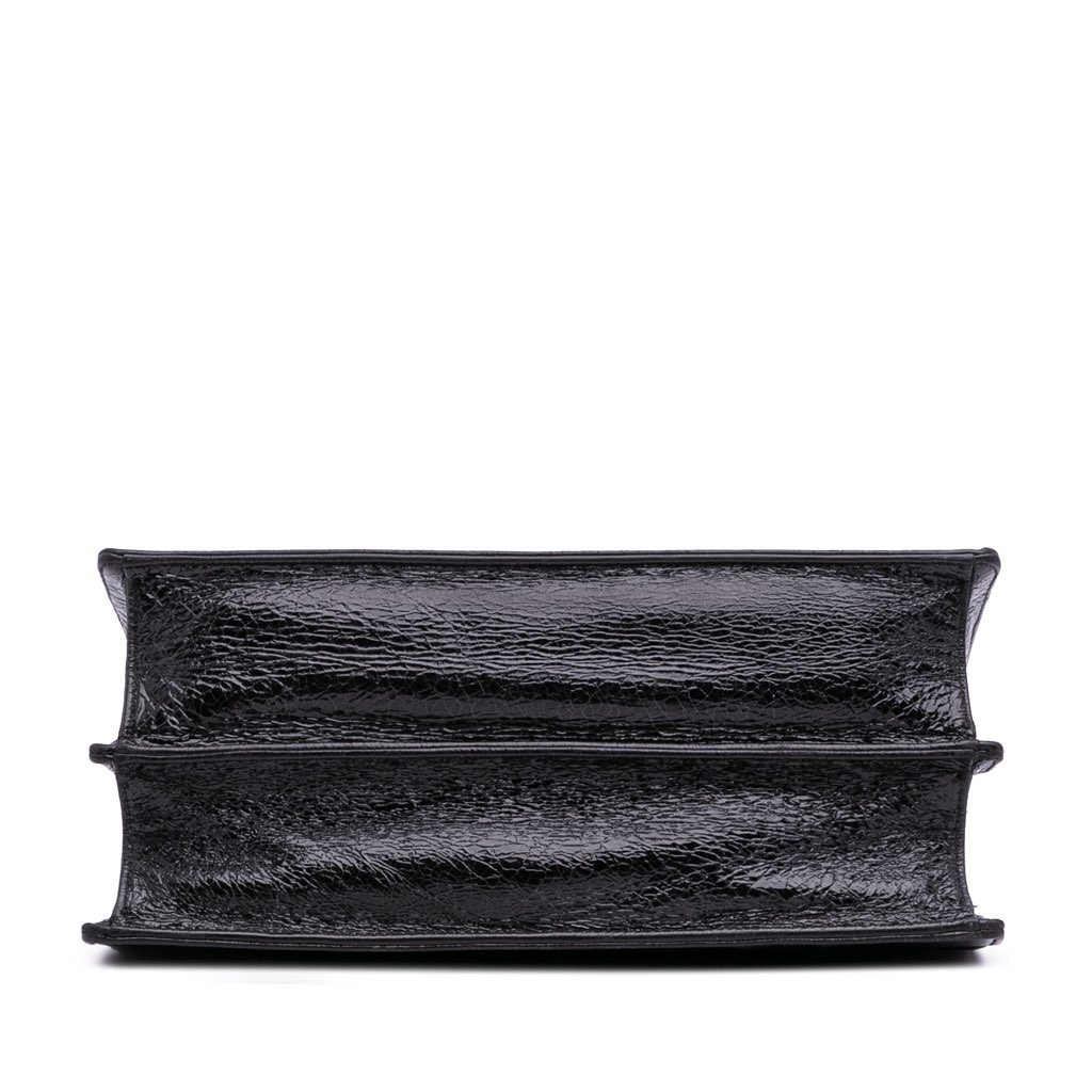 Dior Large Crackled Deerskin Diorama Satchel - 3