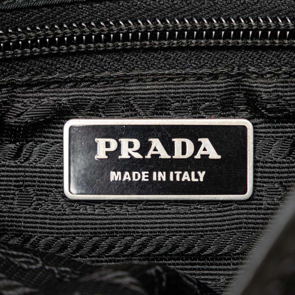 Prada Tessuto Buckle Messenger Bag - Side view