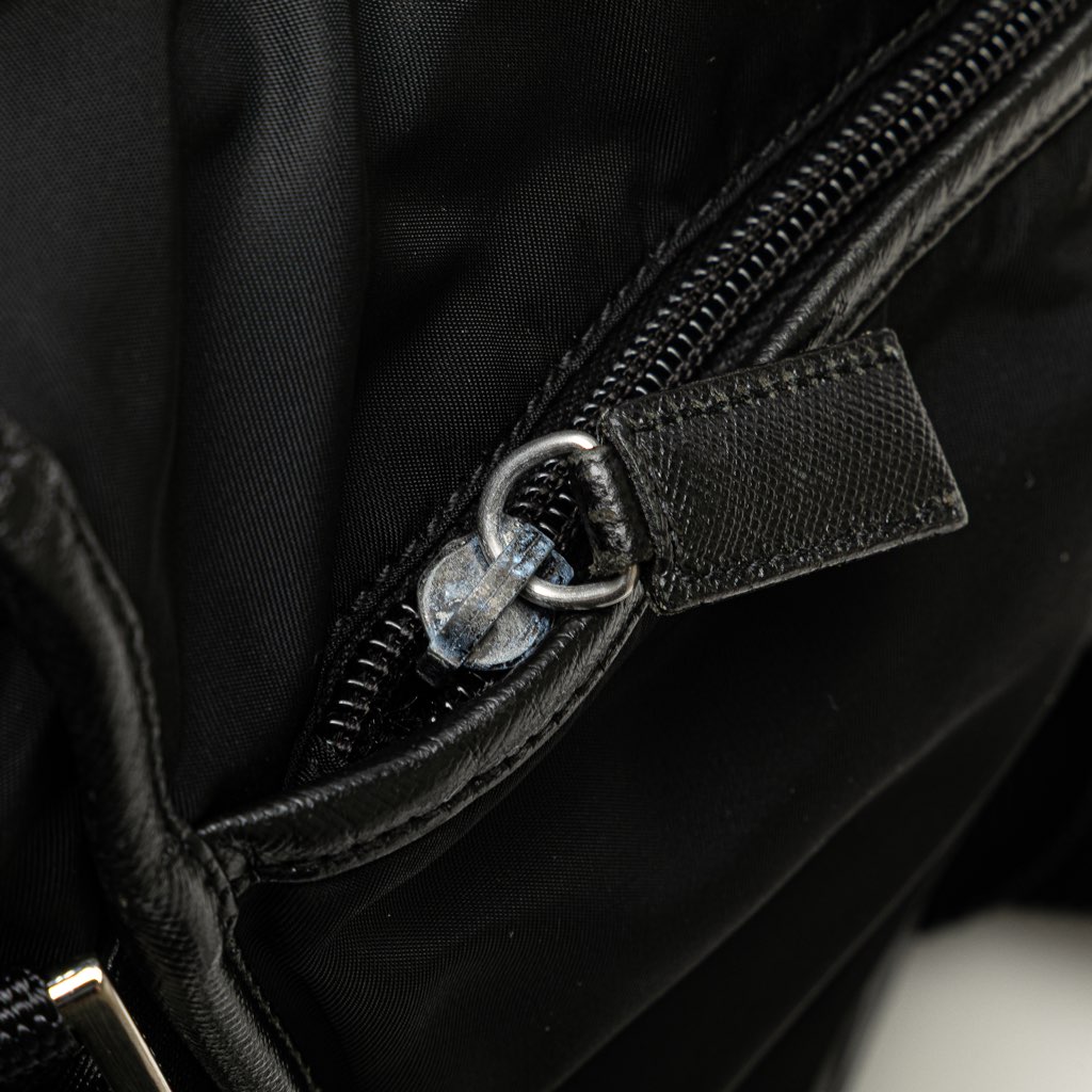 Prada Tessuto Buckle Messenger Bag - Image 11