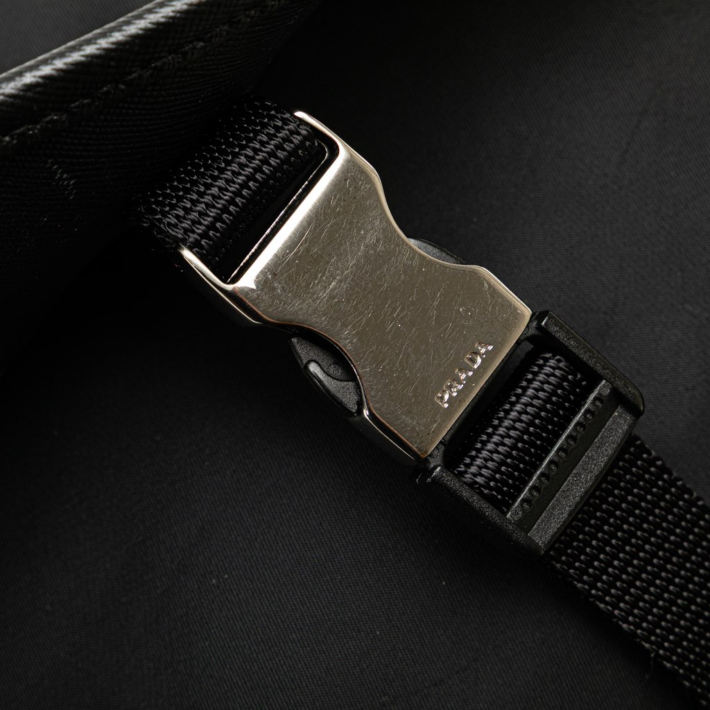 Prada Tessuto Buckle Messenger Bag - Image 12