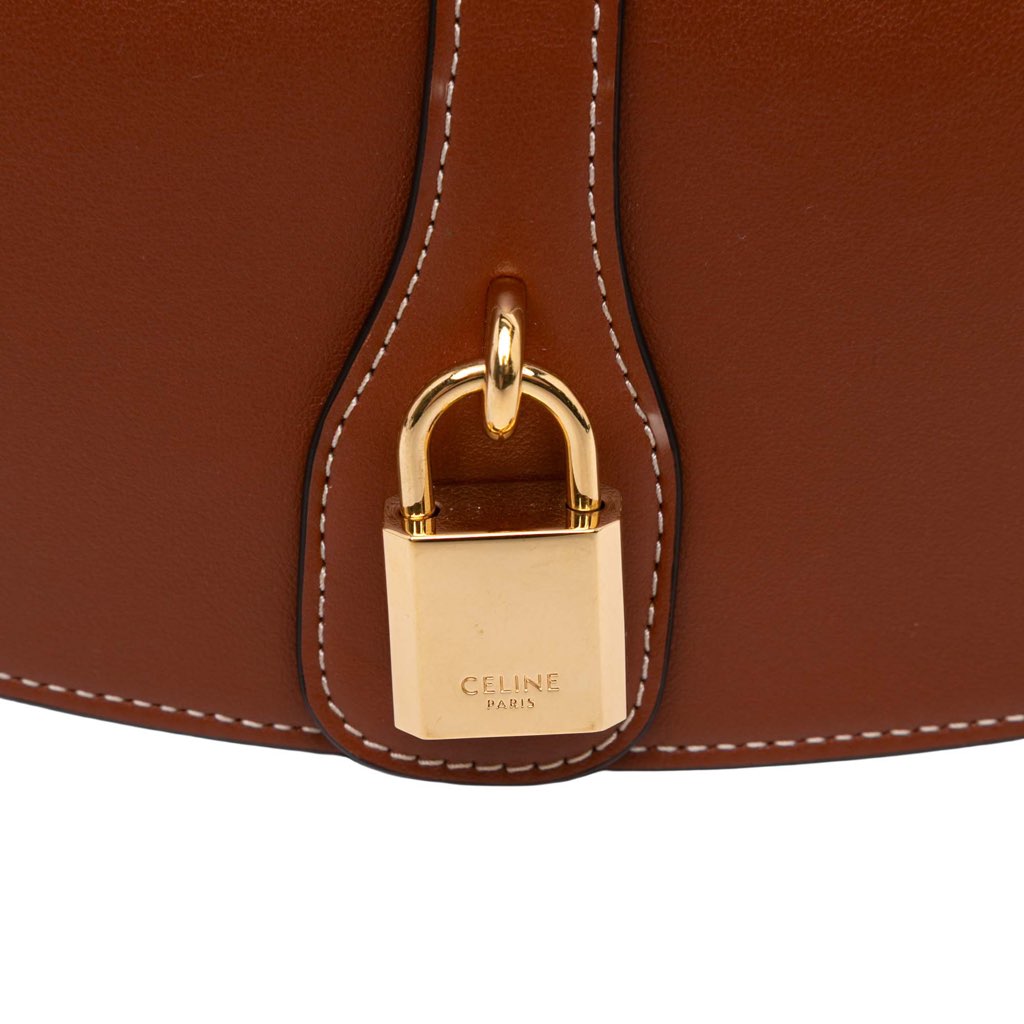 Celine Smooth Calfskin Tabou Clutch on Strap - Image 11