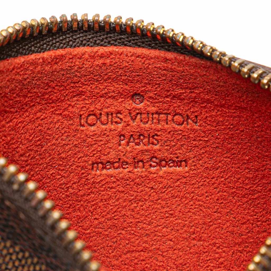 Louis Vuitton Damier Ebene Pochette Cles - Side view