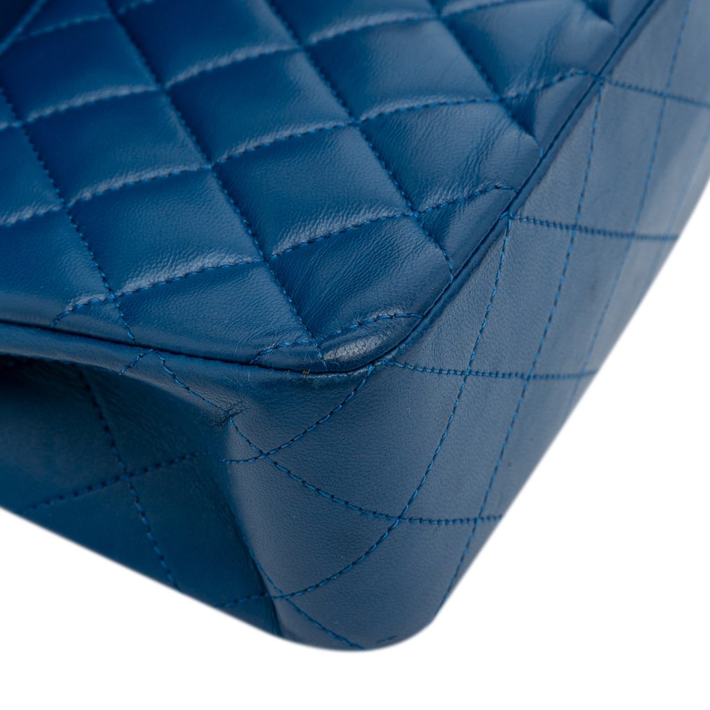 Chanel Small Classic Lambskin Rainbow Double Flap - Image 13