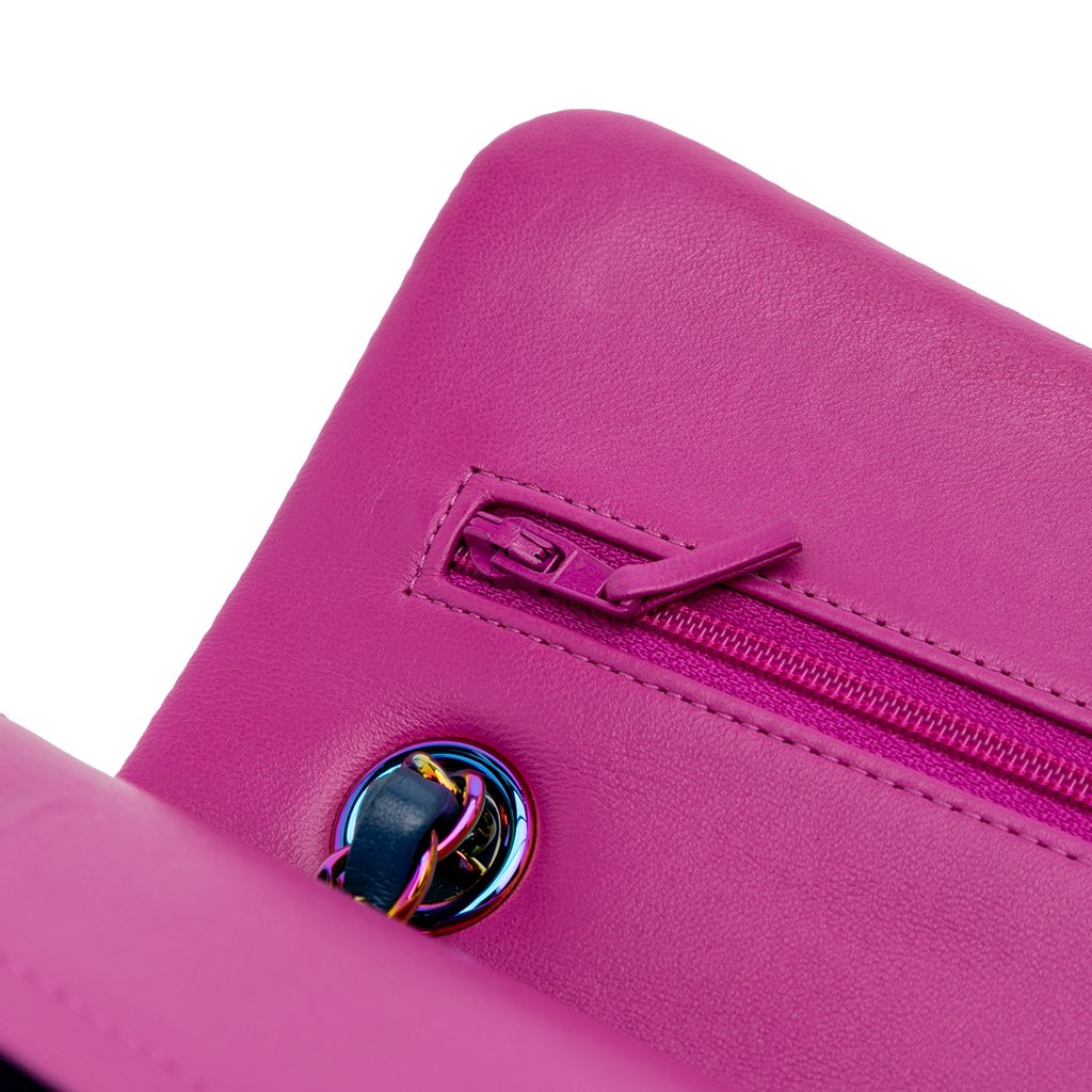 Chanel Small Classic Lambskin Rainbow Double Flap - Image 10