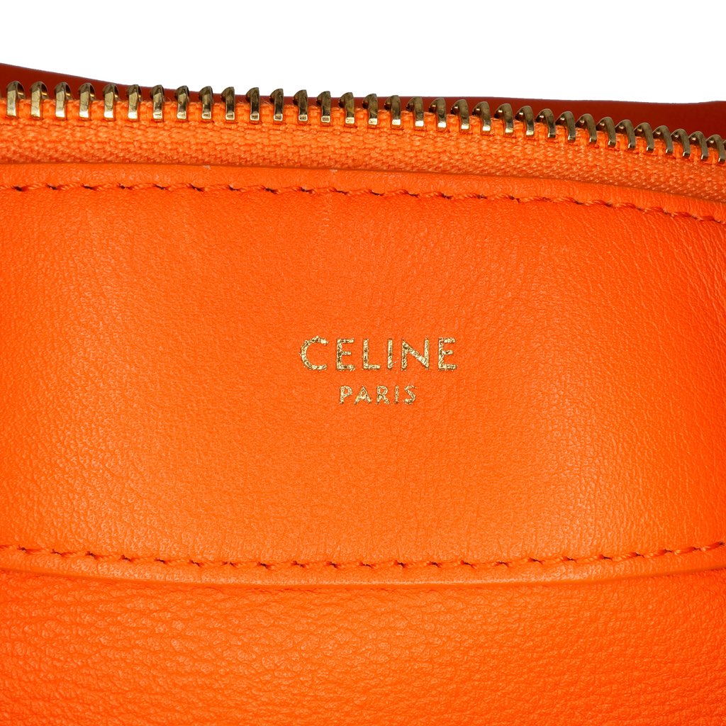 Celine Medium Supple Grained Calfskin Romy Shoulder Bag - 5