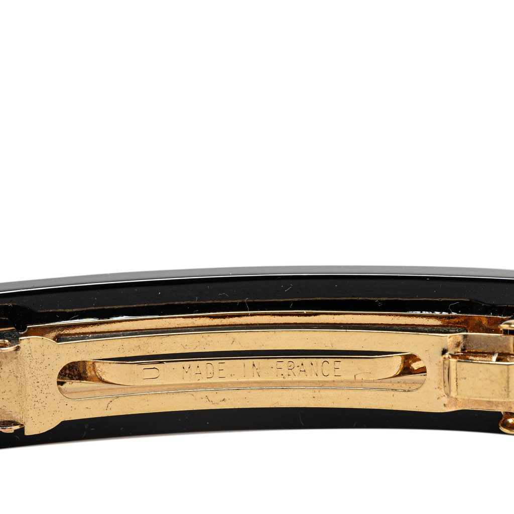 Chanel Resin CC Camellia Hair Barrette - 4