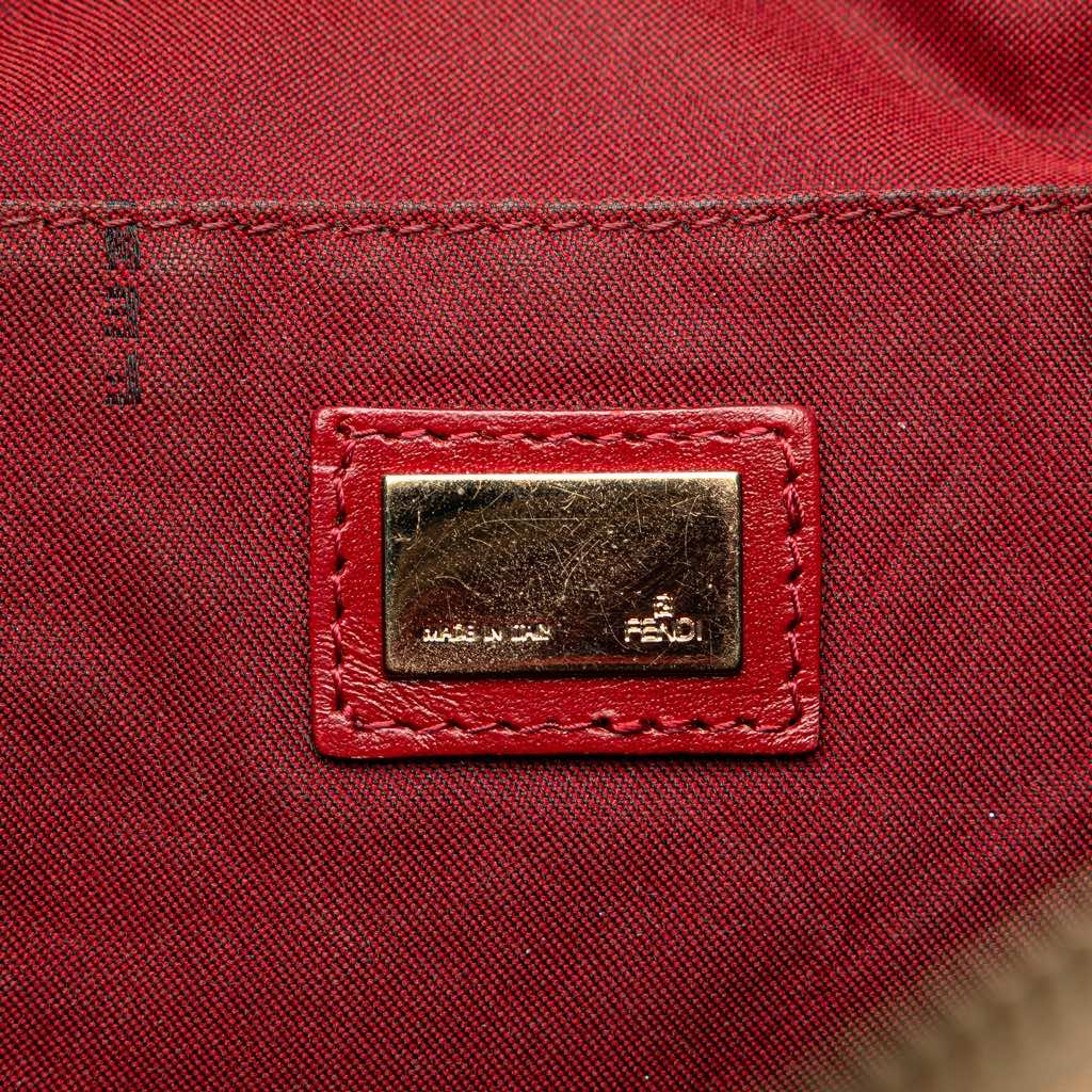 Fendi Zucchino Canvas Tote - Side view