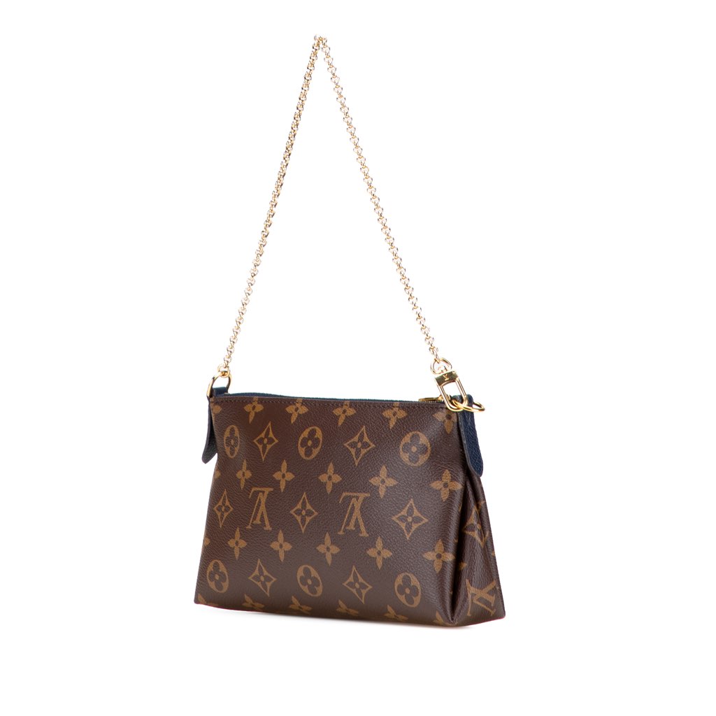 Louis Vuitton Monogram Pallas Clutch - Back view