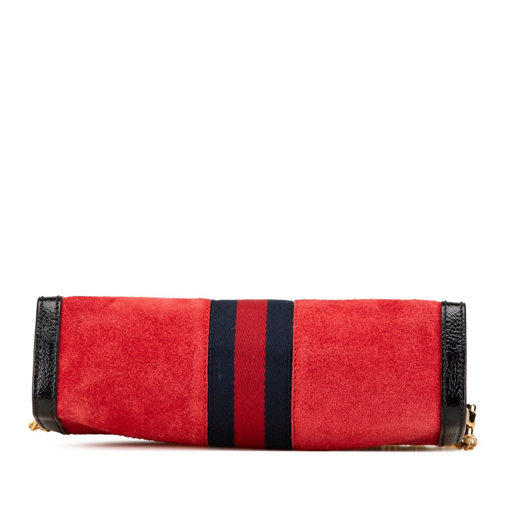 Gucci Small Suede Ophidia Chain Crossbody - 3