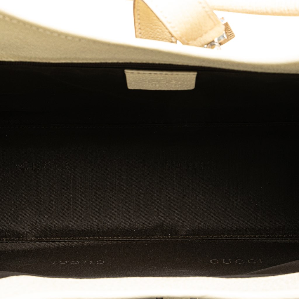 Gucci Canvas Jackie Bardot Shoulder Bag - 4