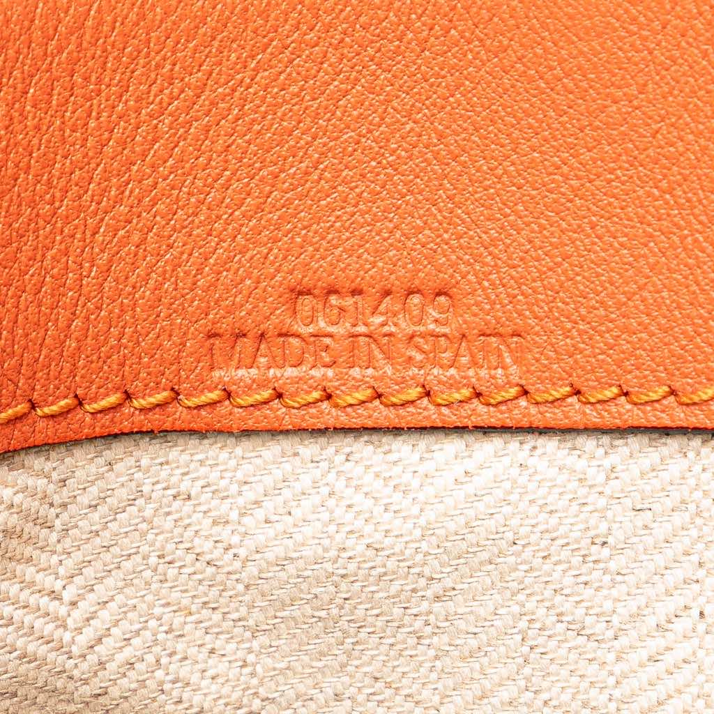 Loewe Anagram Leather East West Tote - Detail 1