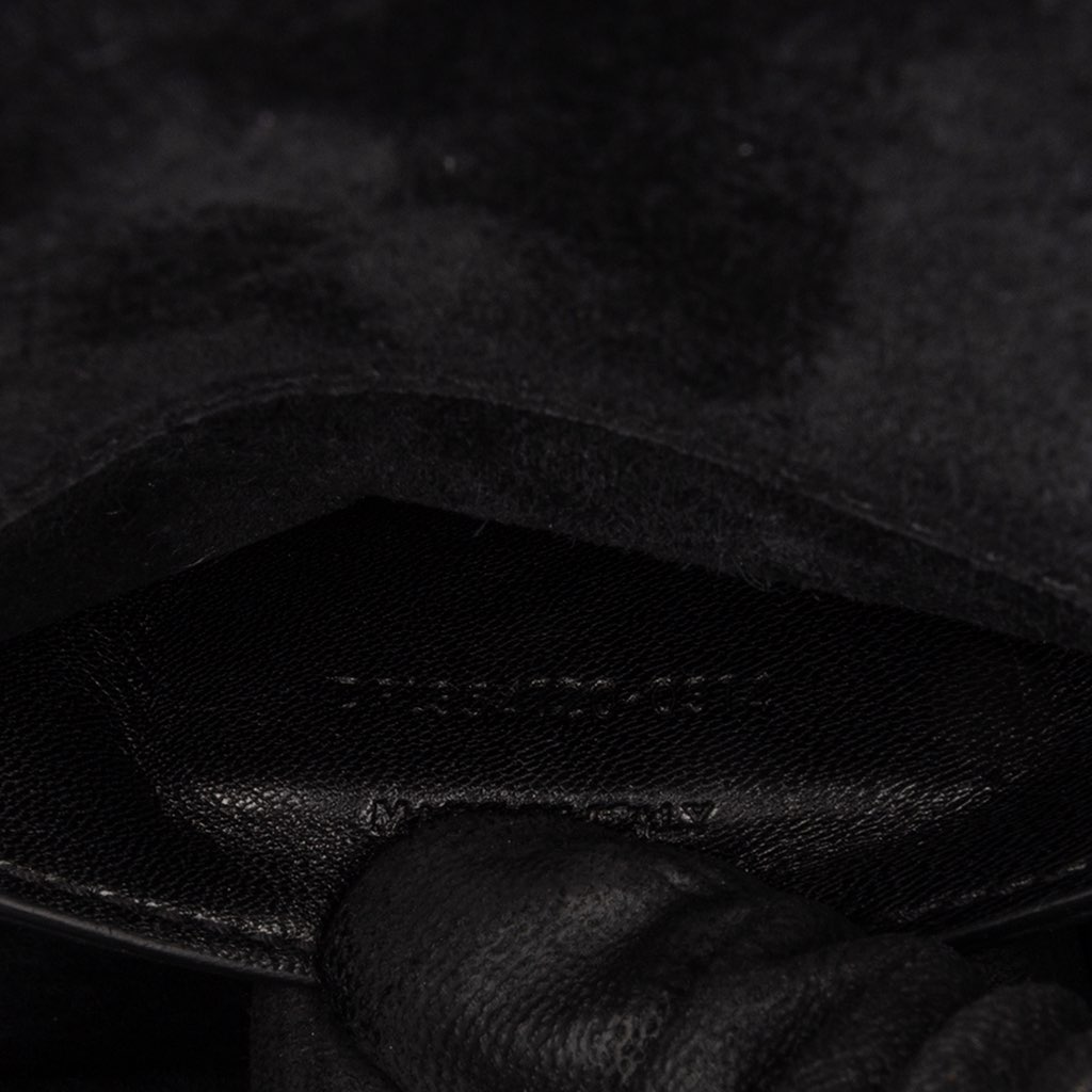 Saint Laurent Mini Croc Embossed Kate Tassel Crossbody - Detail 1