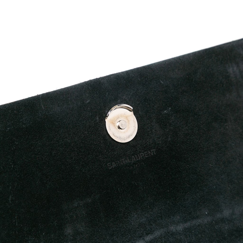 Saint Laurent Mini Croc Embossed Kate Tassel Crossbody - Detail 2