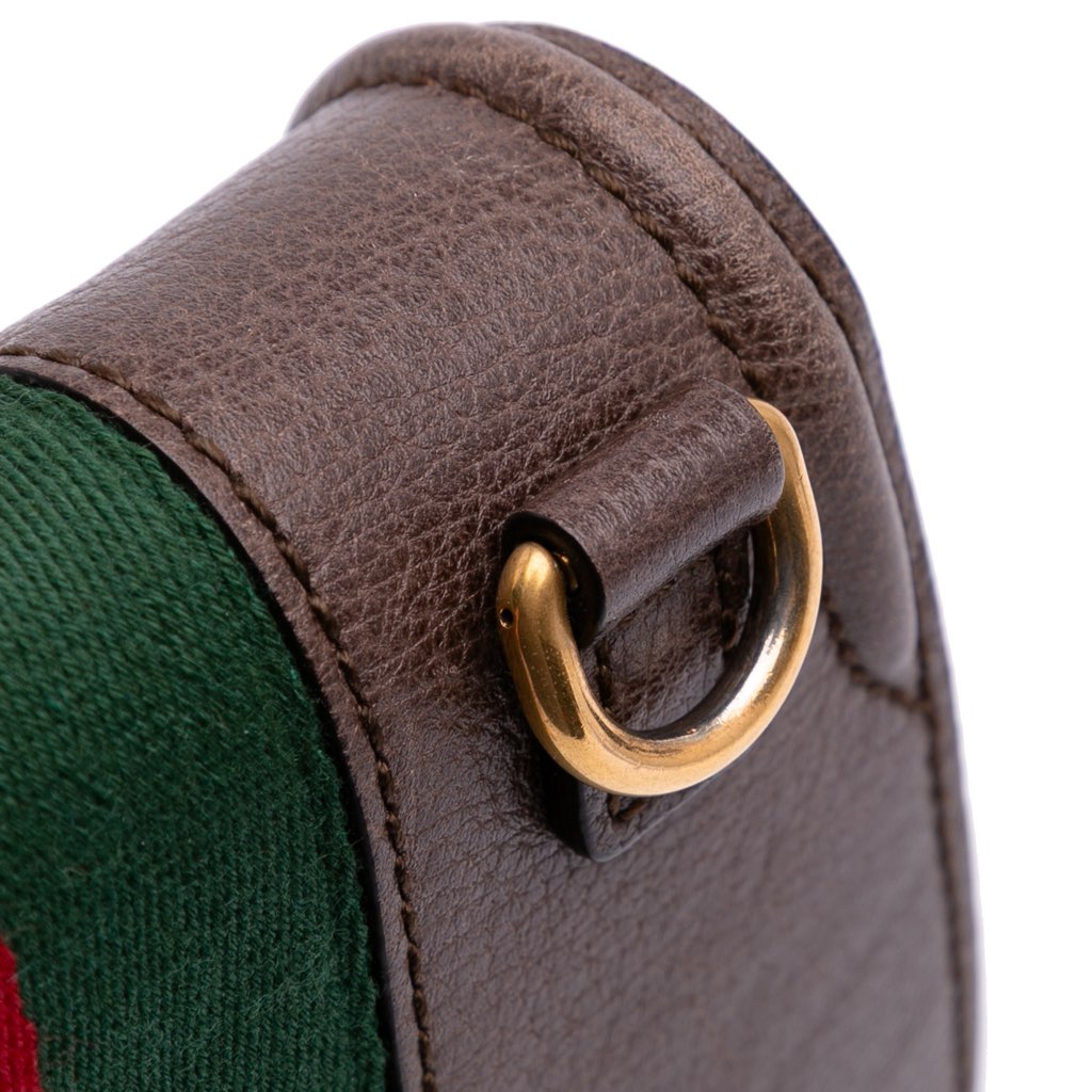 Gucci Small Linea Totem Crystal Heart Crossbody - Image 10