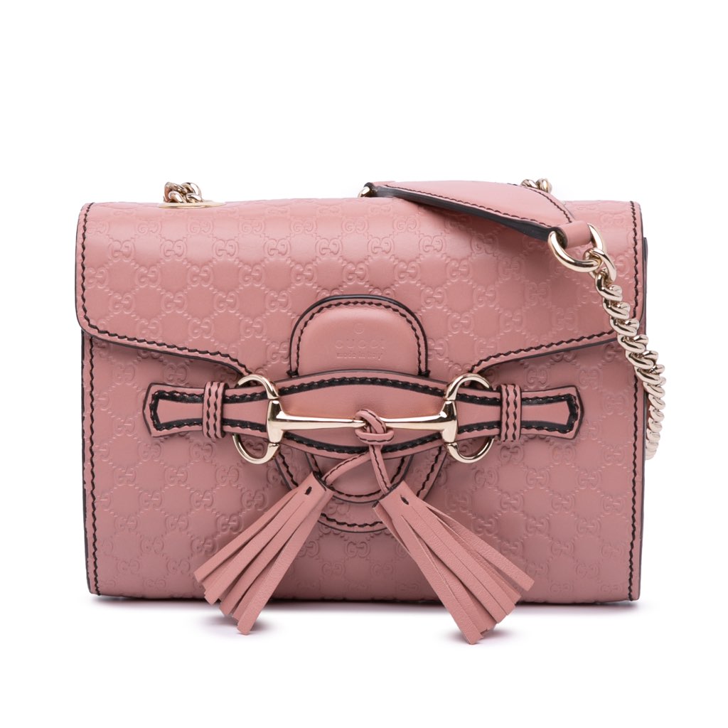 Gucci Mini Microguccissima Emily Crossbody