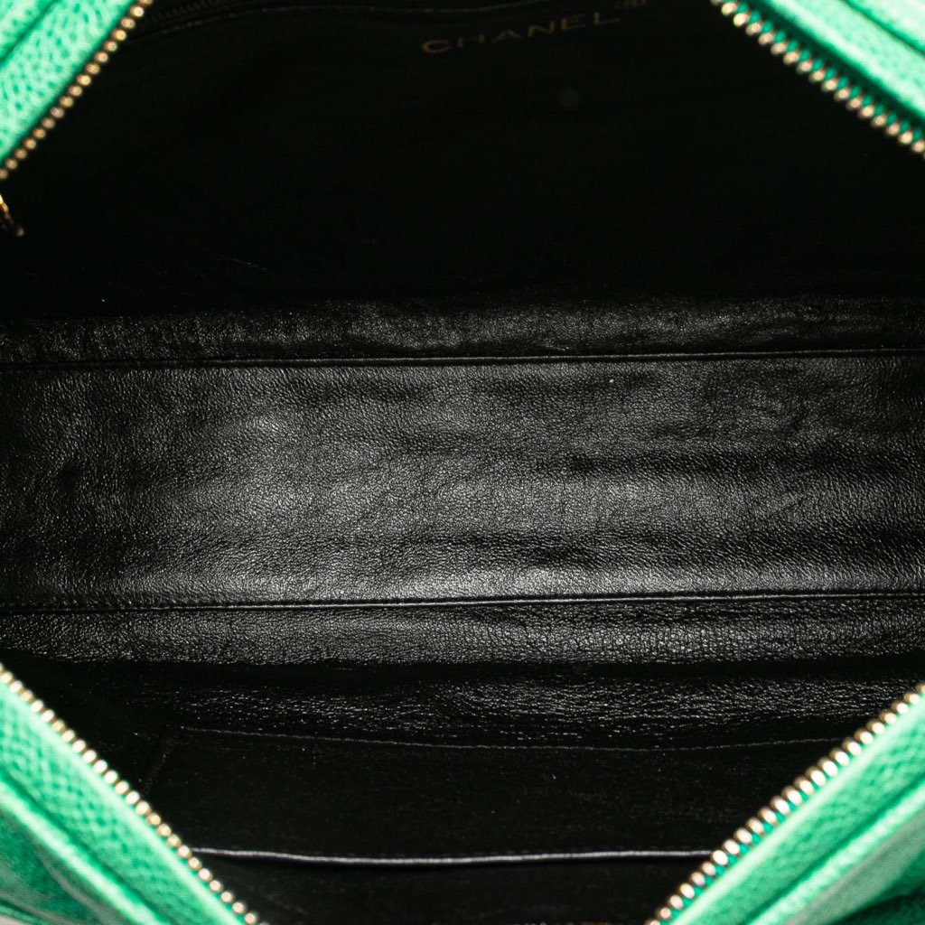 Chanel CC Quilted Caviar Camera Bag - 4