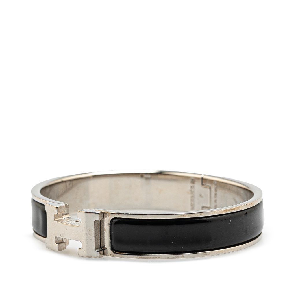 Hermès Narrow Enamel Clic H Bracelet PM - 2