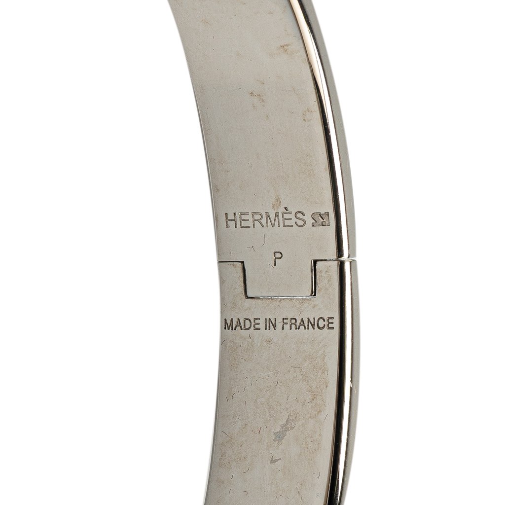 Hermès Narrow Enamel Clic H Bracelet PM - 4