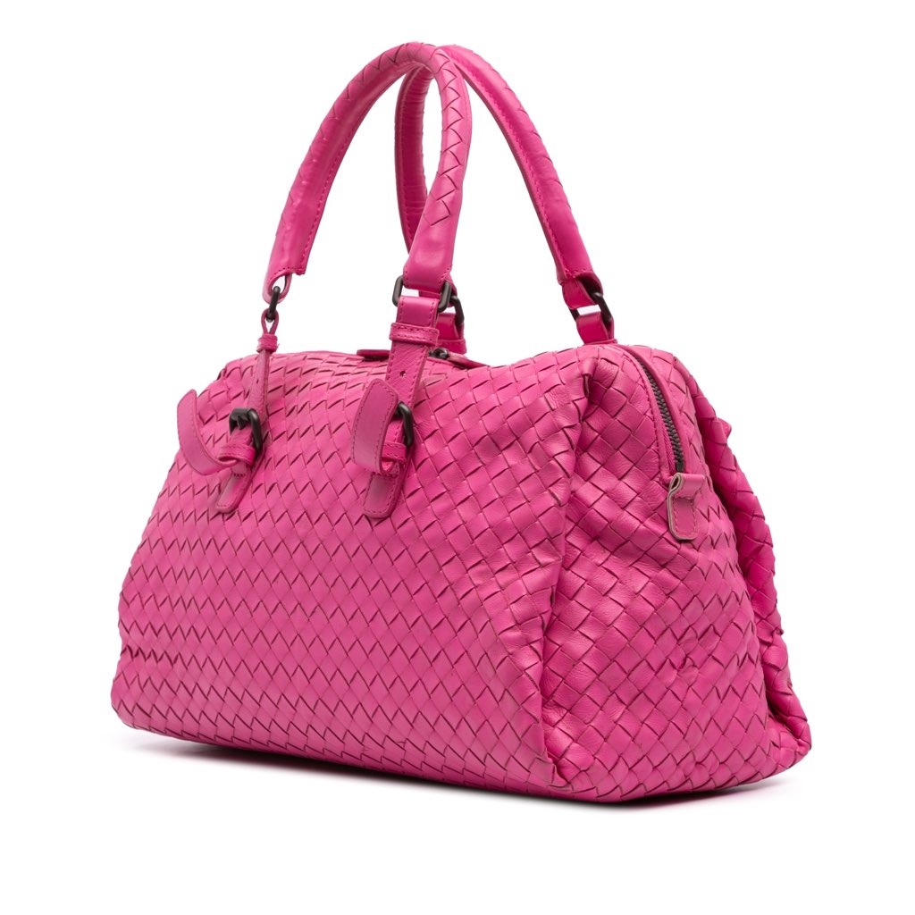 Bottega Veneta Nappa Intrecciato Boston Bag - 2