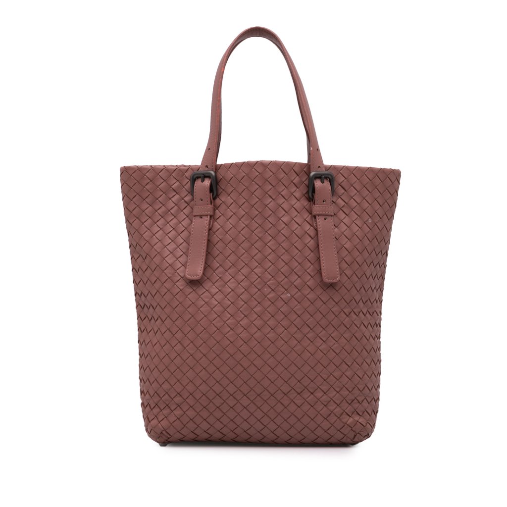 Bottega Veneta Leather Intrecciato Tote