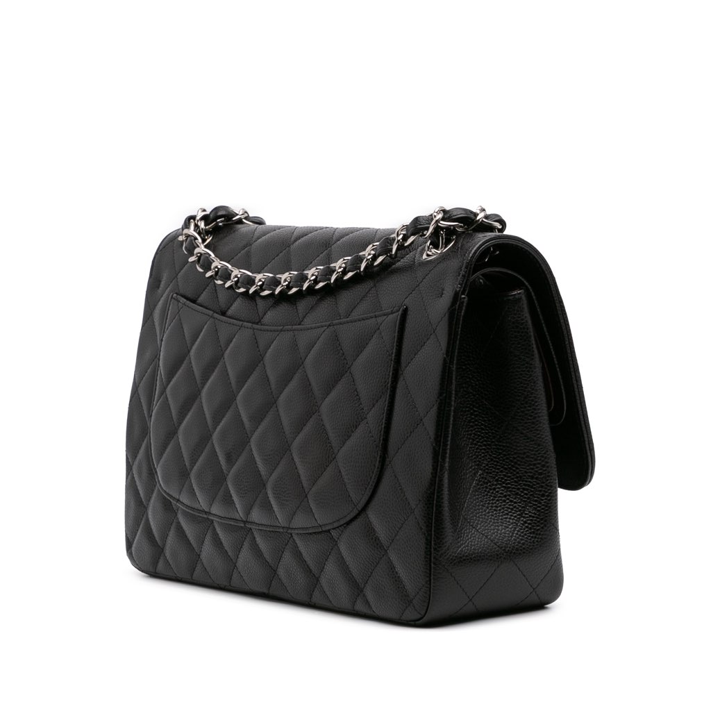 Chanel Jumbo Classic Caviar Double Flap - 2