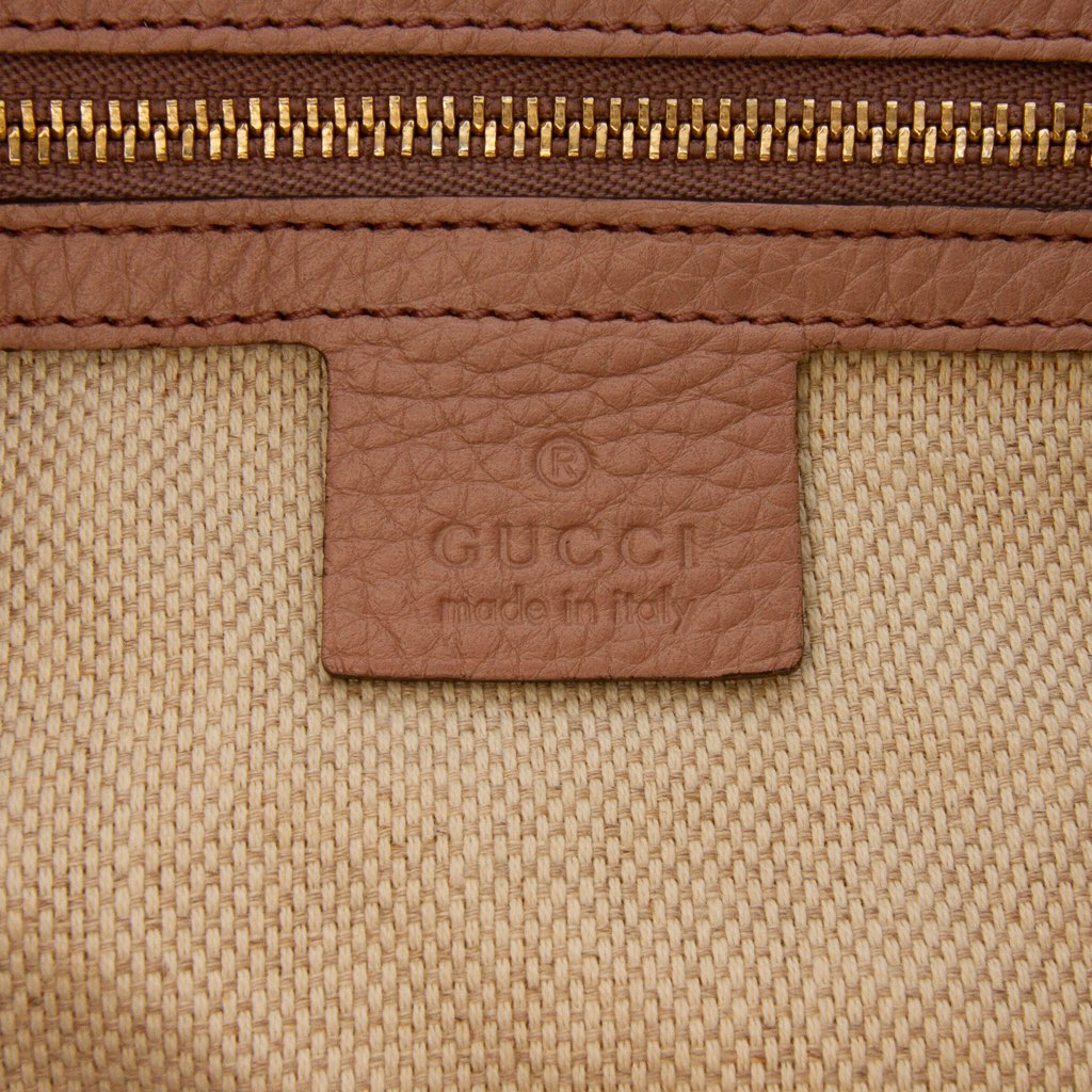 Gucci Medium Leather Soho Chain Tote - 5