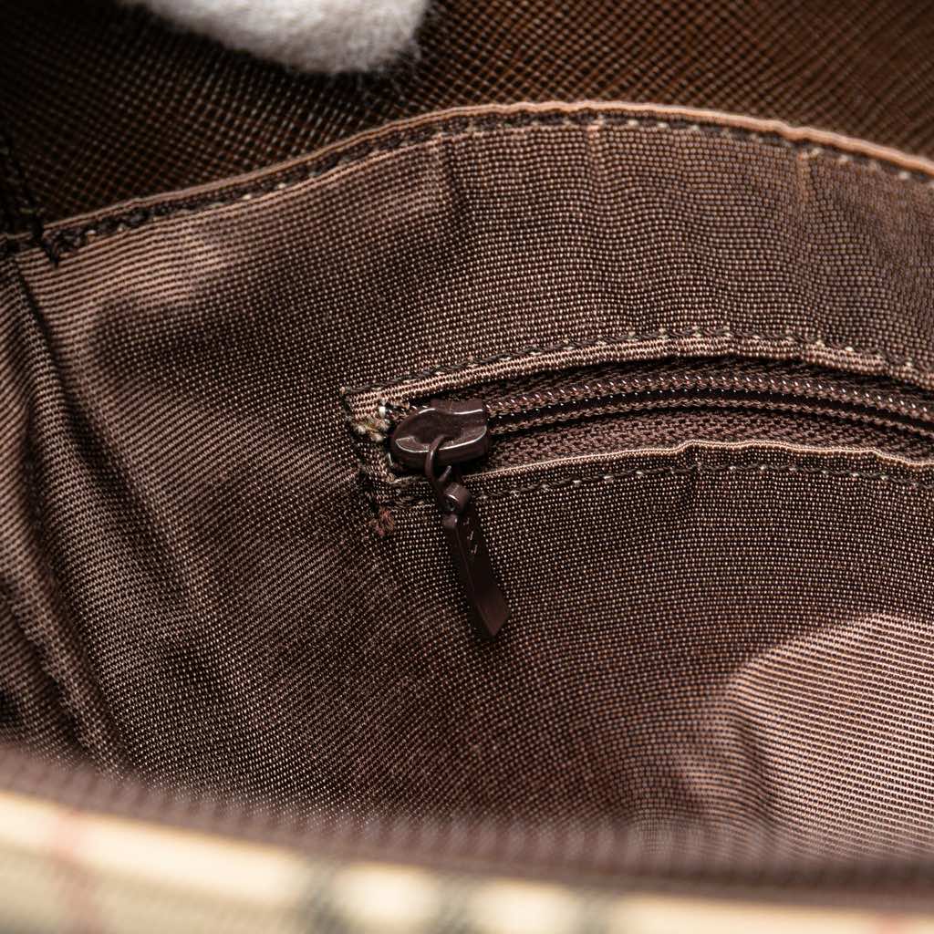 Burberry House Check Coated Canvas Bucket Tote - Detail 2