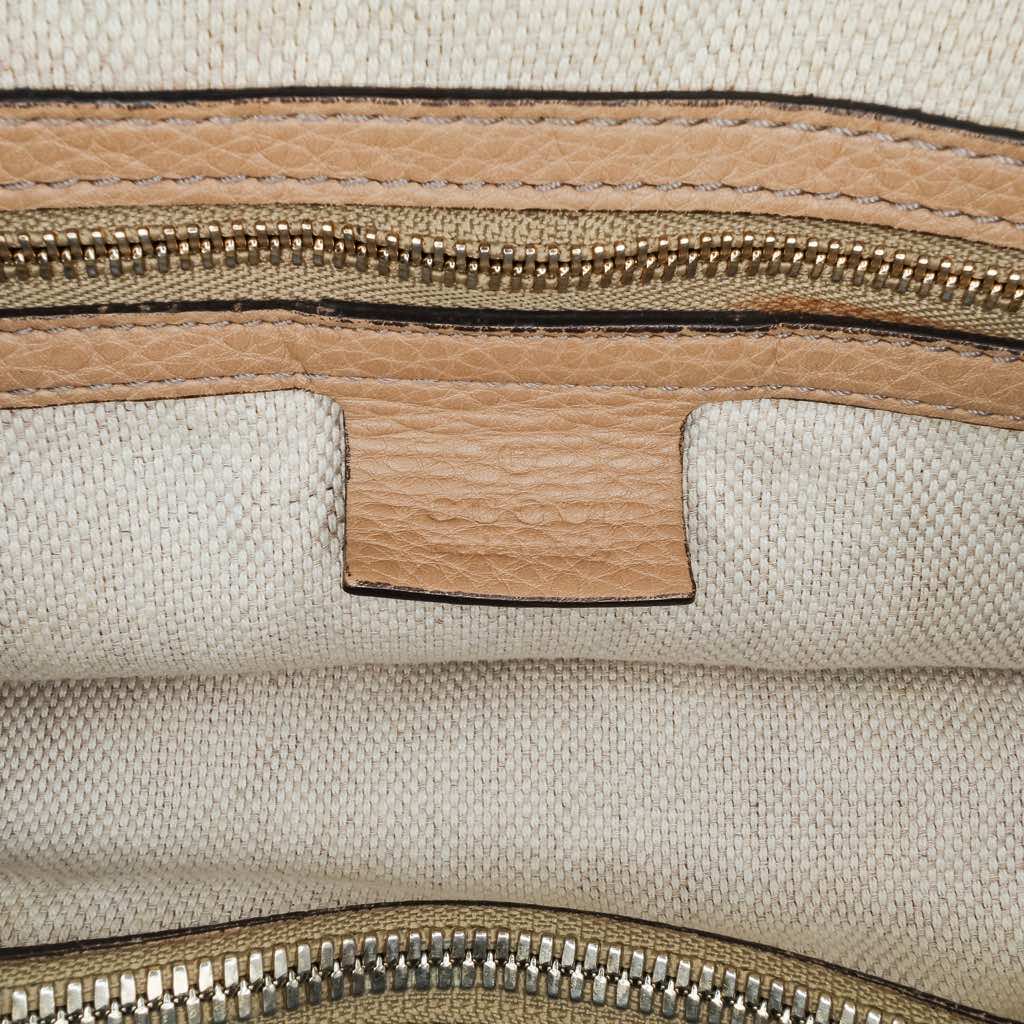 Gucci Medium Leather Soho Working Tote - Detail 2