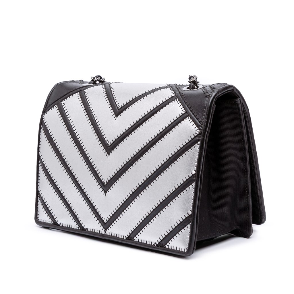 Chanel Small Chevron Lambskin Couture Flap - 2