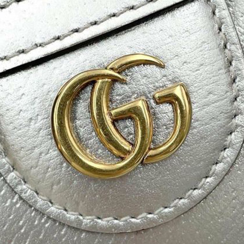 Gucci Mini Calfskin Bamboo Diana Satchel - 5