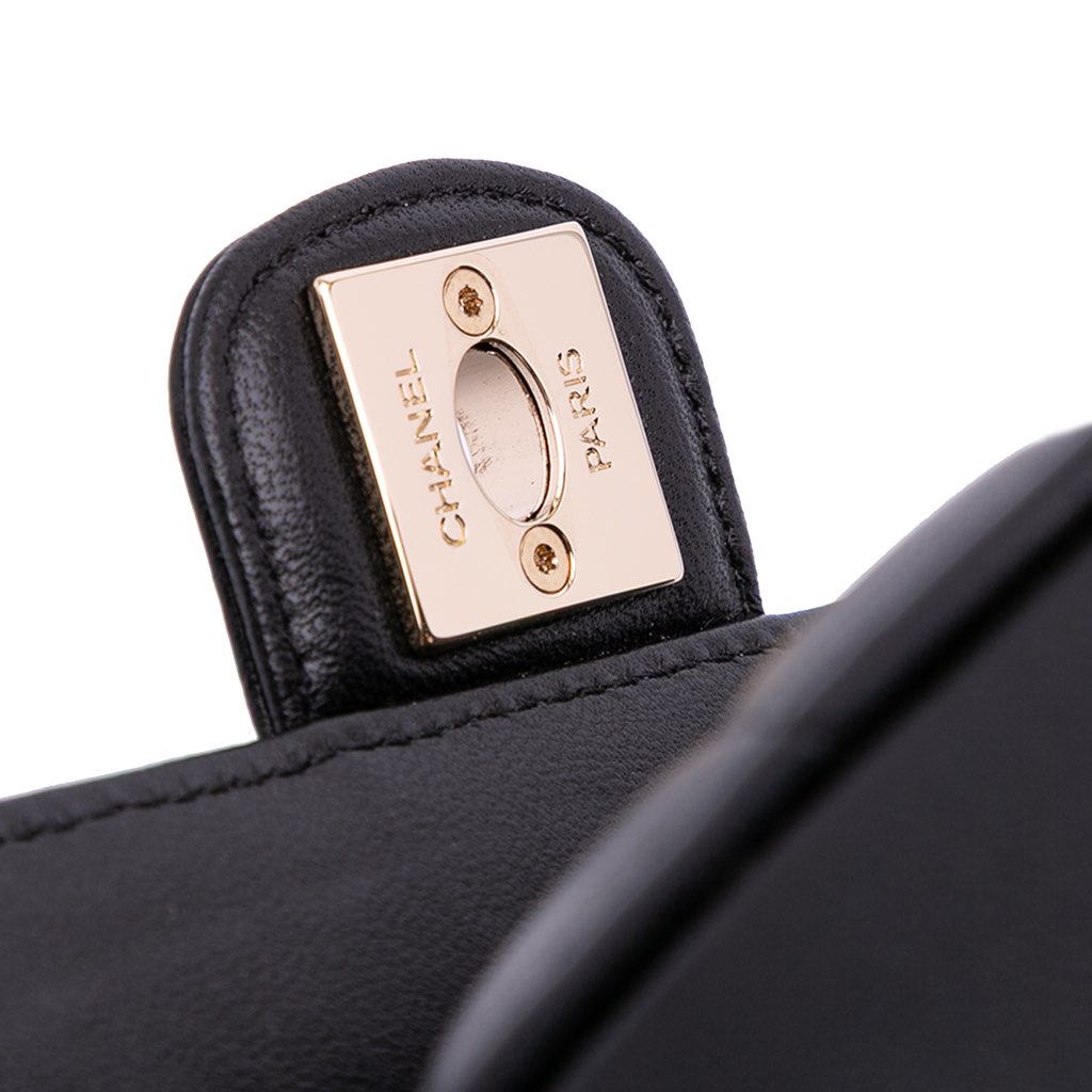 Chanel Mini Lambskin CC in Love Heart Crossbody - Image 10