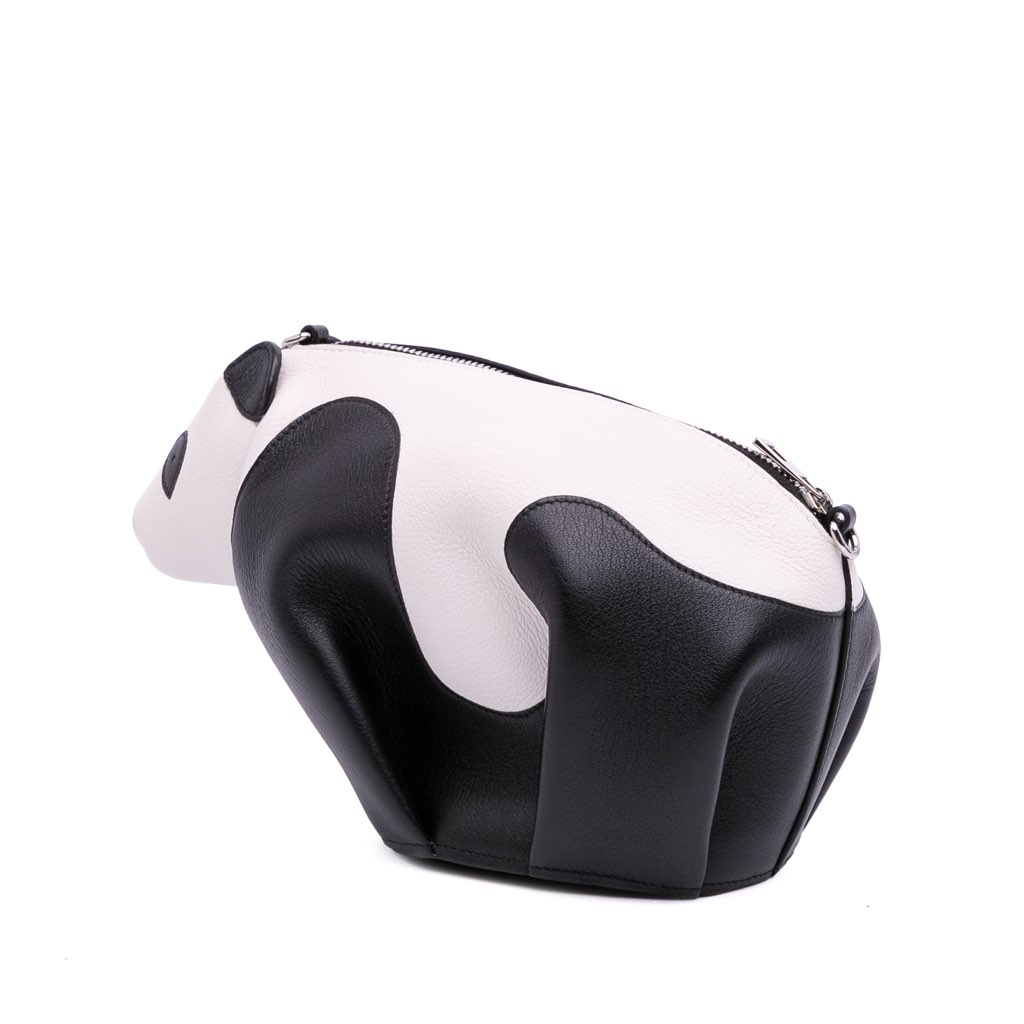 Loewe Leather Panda Bear Crossbody - 2